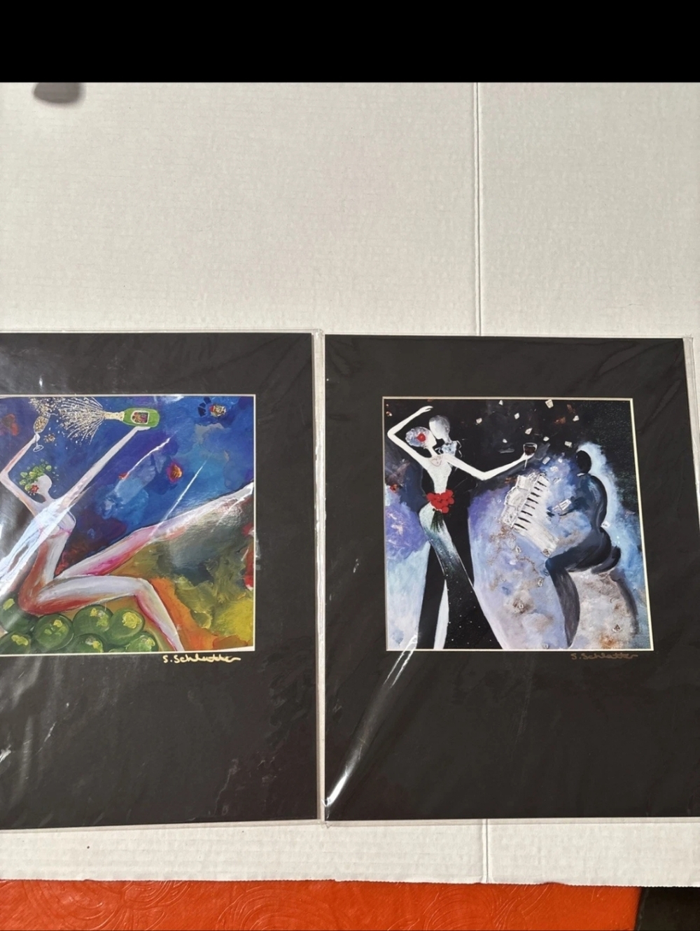 2 Stephanie Schlatter Signed Prints